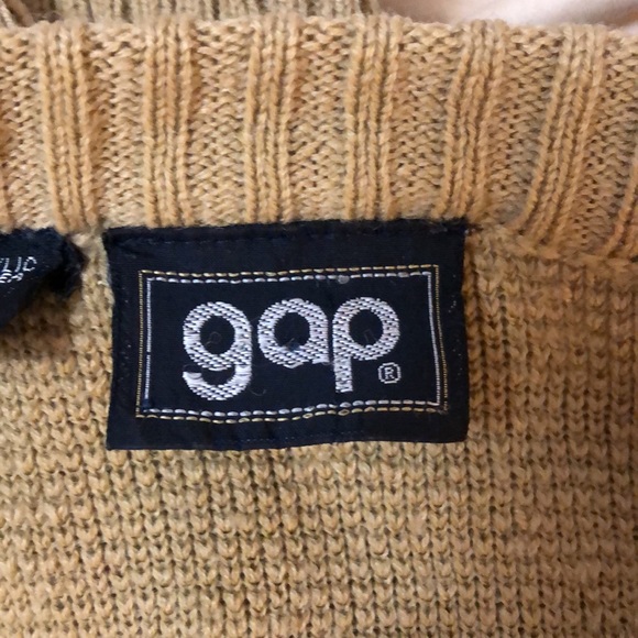 Vintage Gold Gap Sweater - Picture 2 of 5